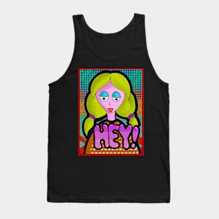 HEY GIRL! ORIGINAL ART Coffee Mugs T-Shirts Stickers Tank Top